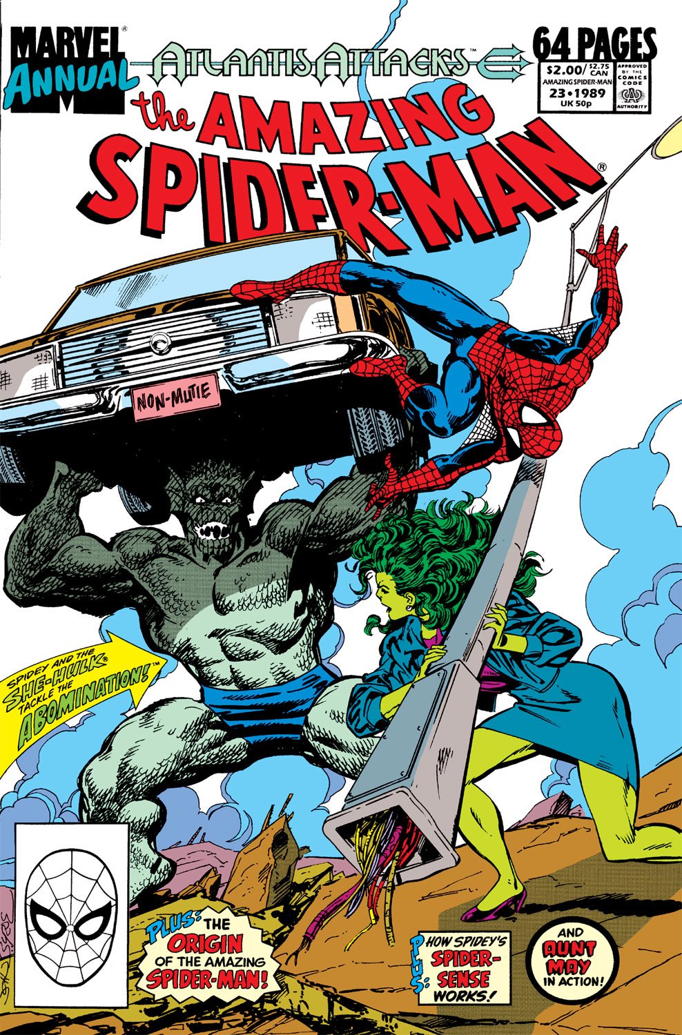 amazing spider man annual #23