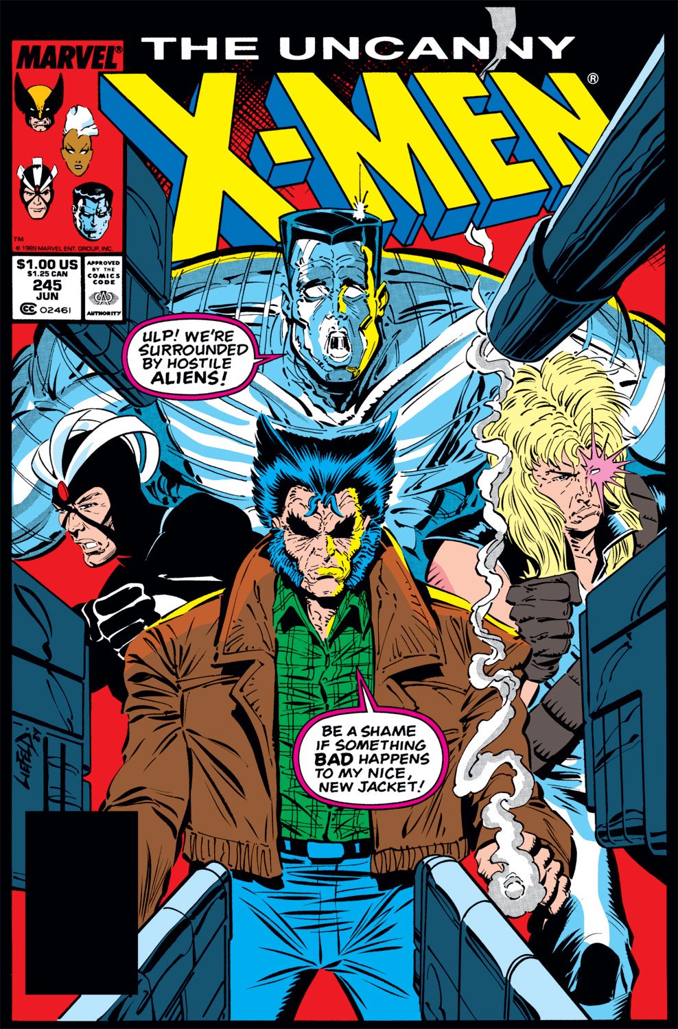 uncanny x men #245