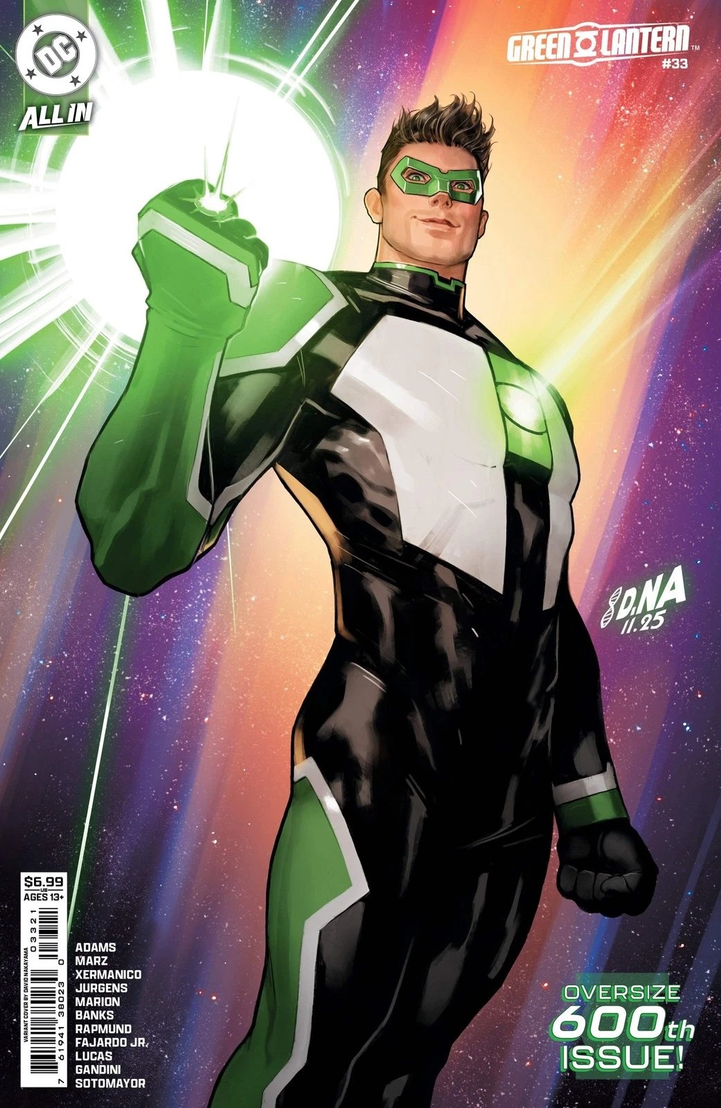 green lantern #33 david nakayama dc Key Comics