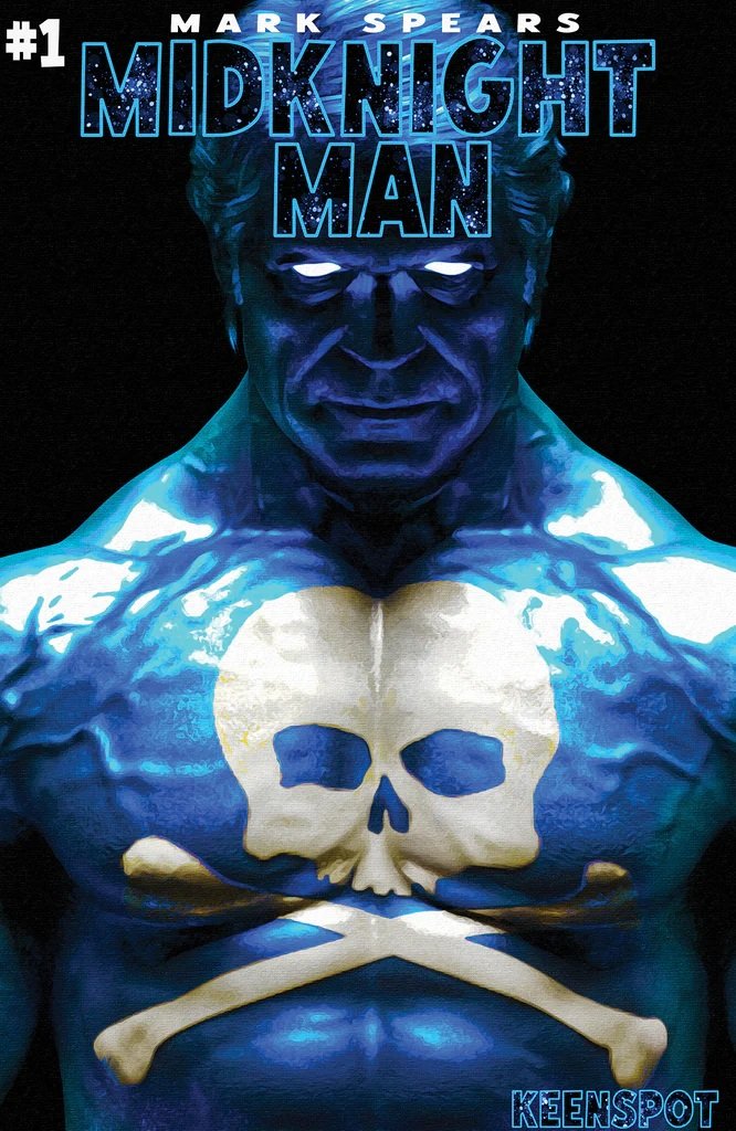 midknight man #1 mark spears ex posse holdings Key Comics