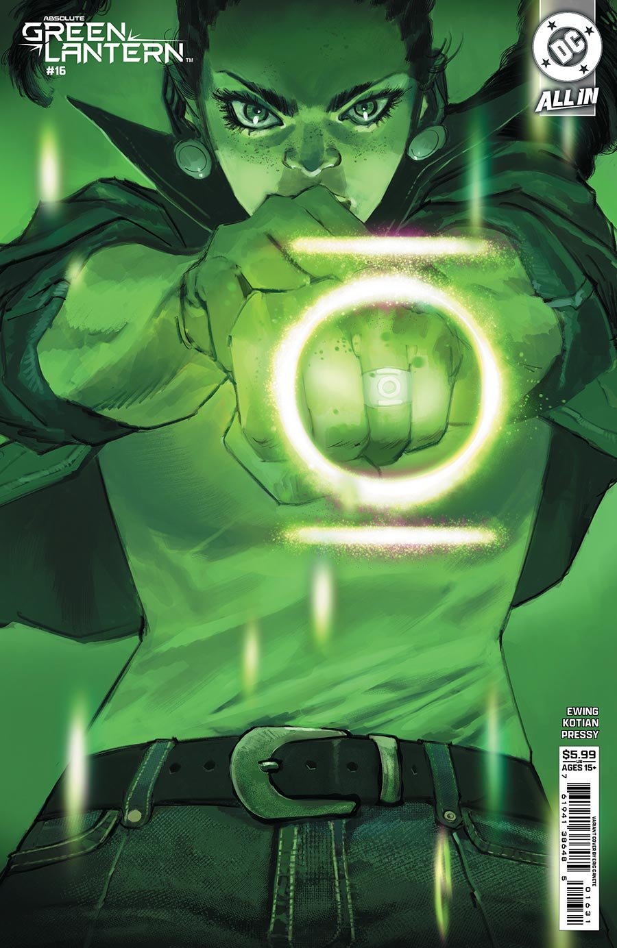 absolute green lantern #16 top 5