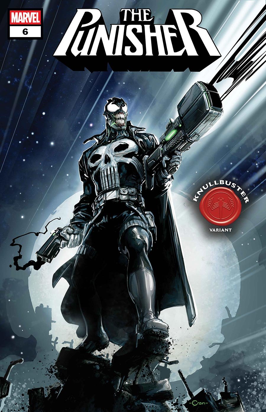 punisher #6 clayton crain knullbuster cover top 5
