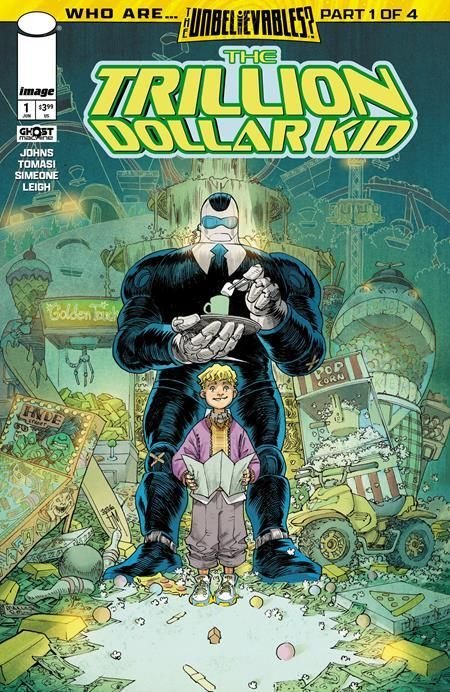 trillion dollar kid #1 Top 5 New Key Comics