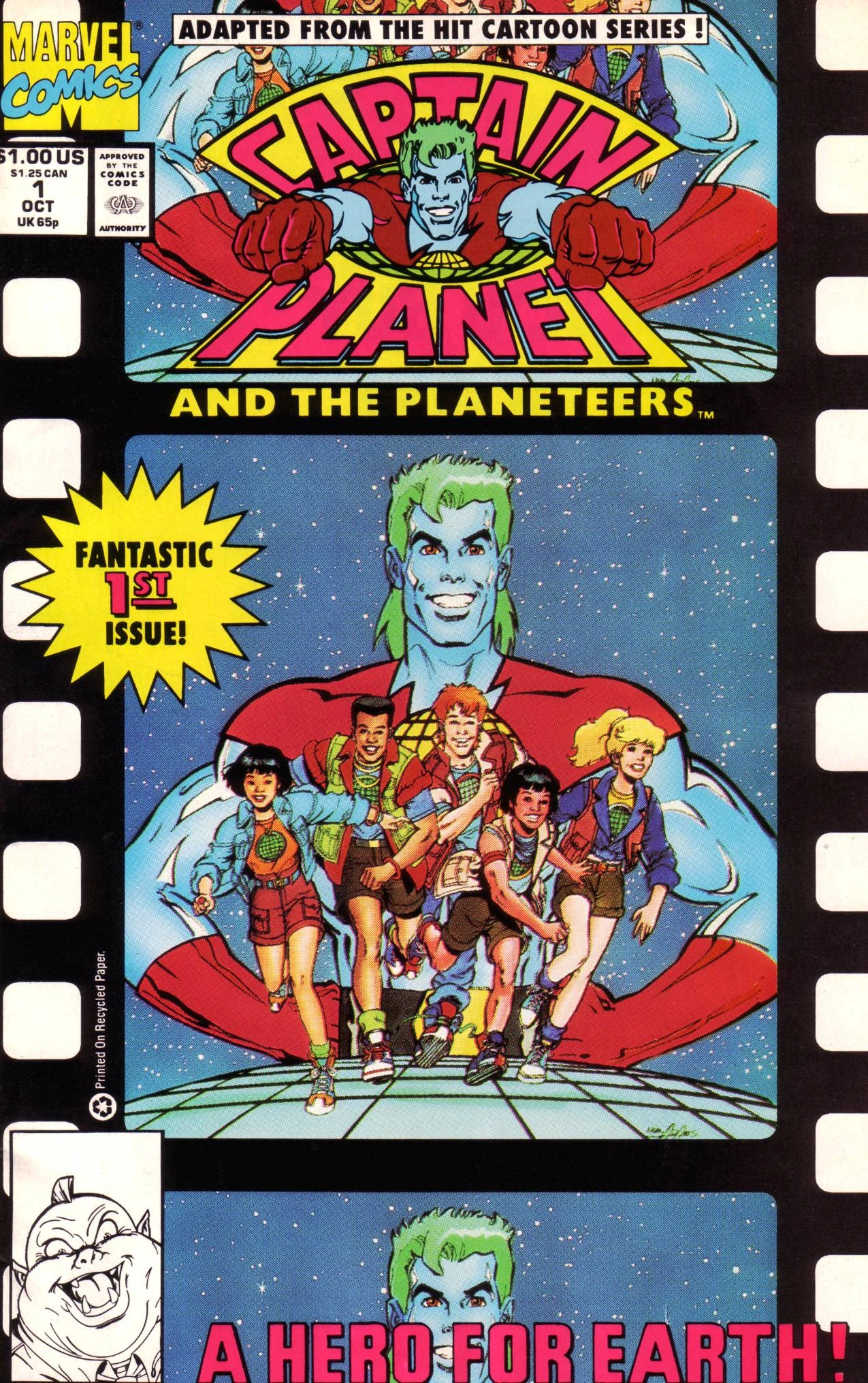captain planet marvel issue 01