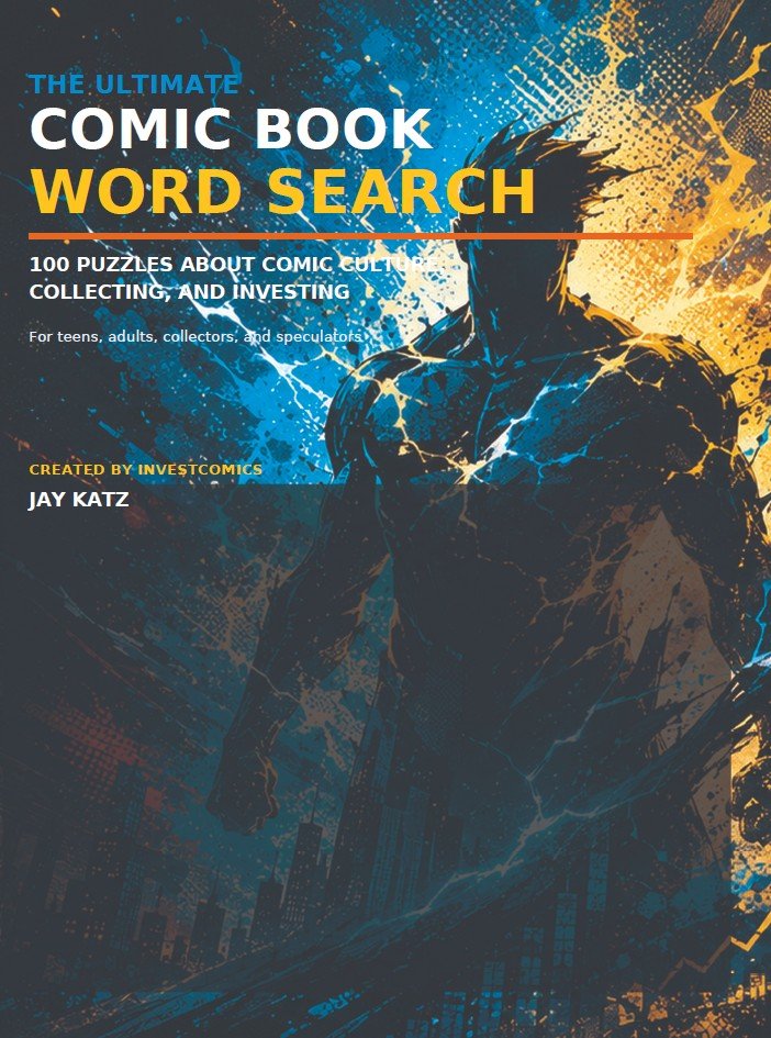 Top 5 New Key Comics 7-29-26 comic book word search
