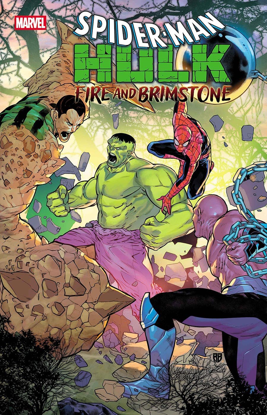 5 spider man hulk fire and brimstone #1