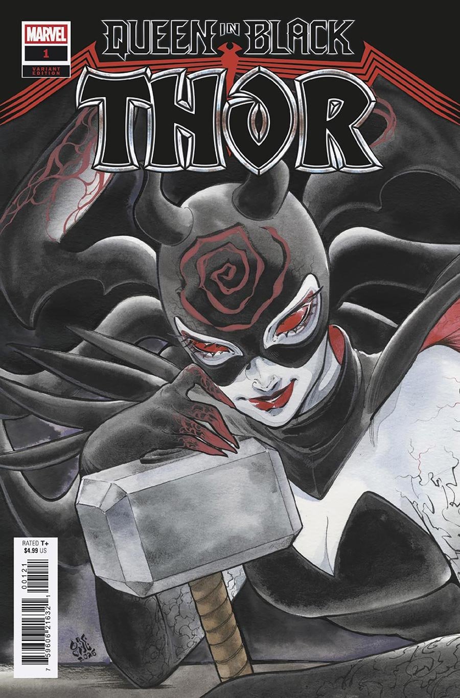 queen in black thor #1 peach momoko