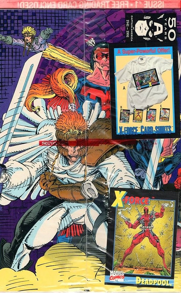 x force #1 deadpool insert