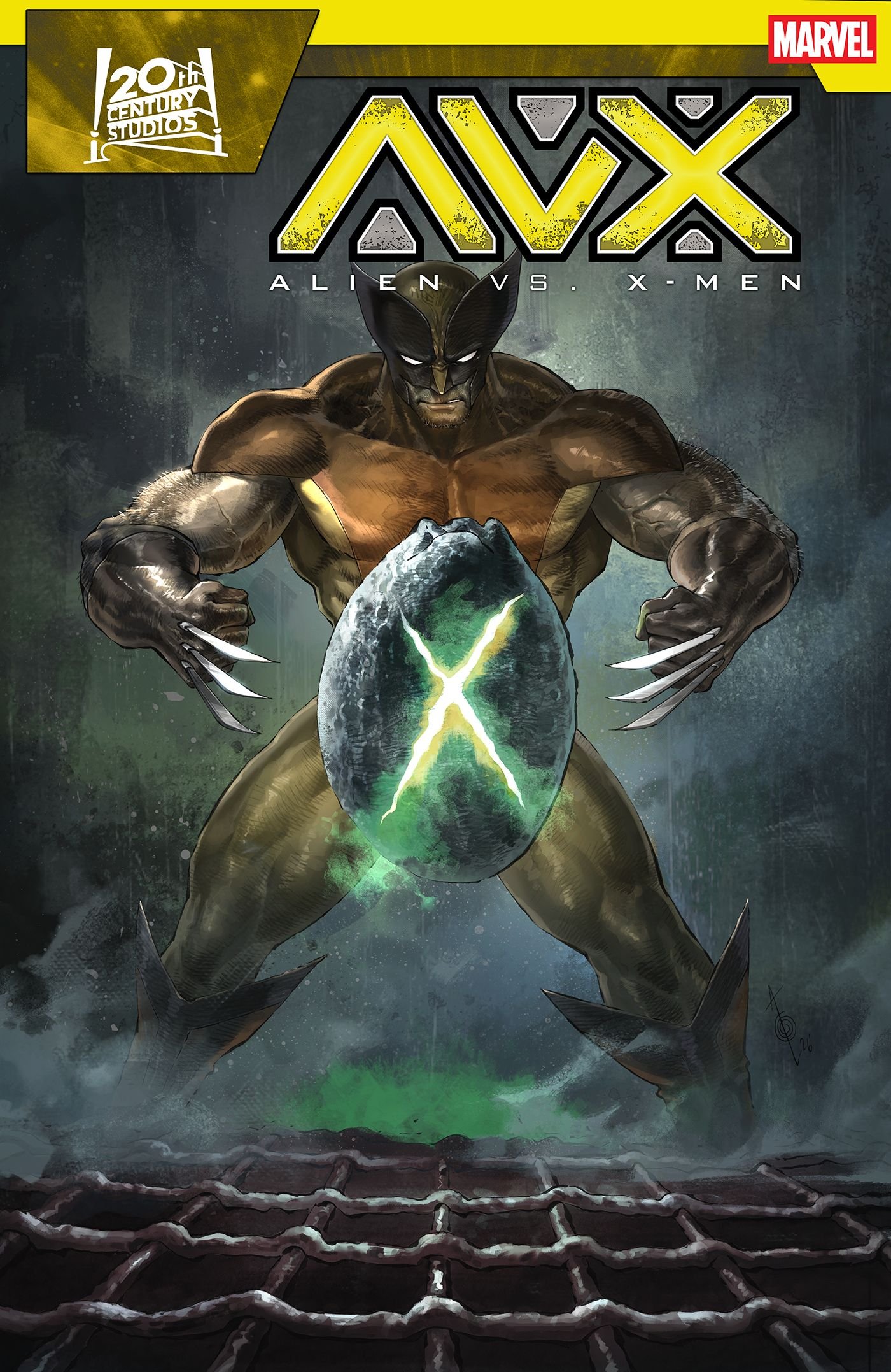 1 alien vs. x men #1