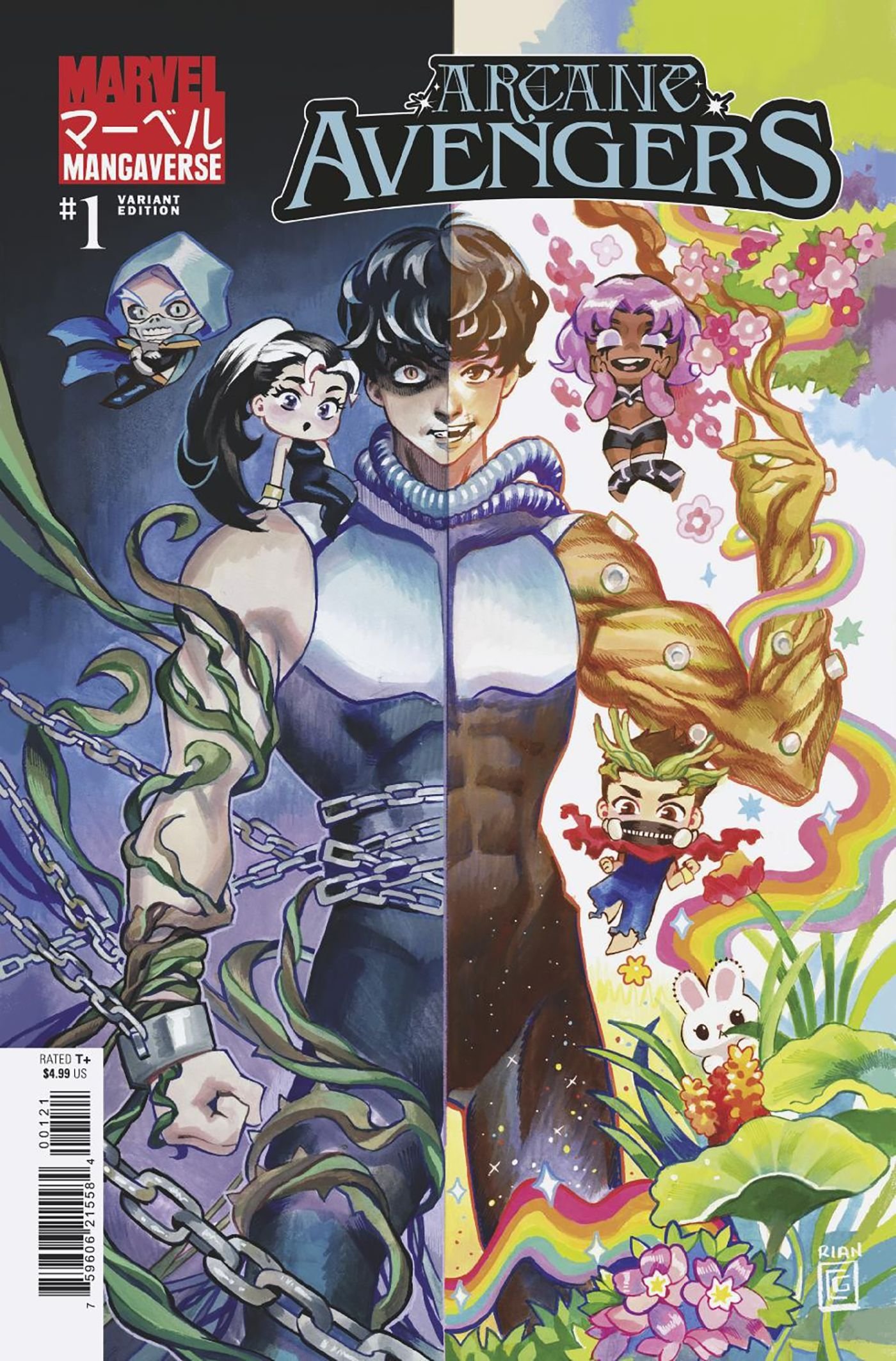 1 marvel mangaverse arcane avengers #1