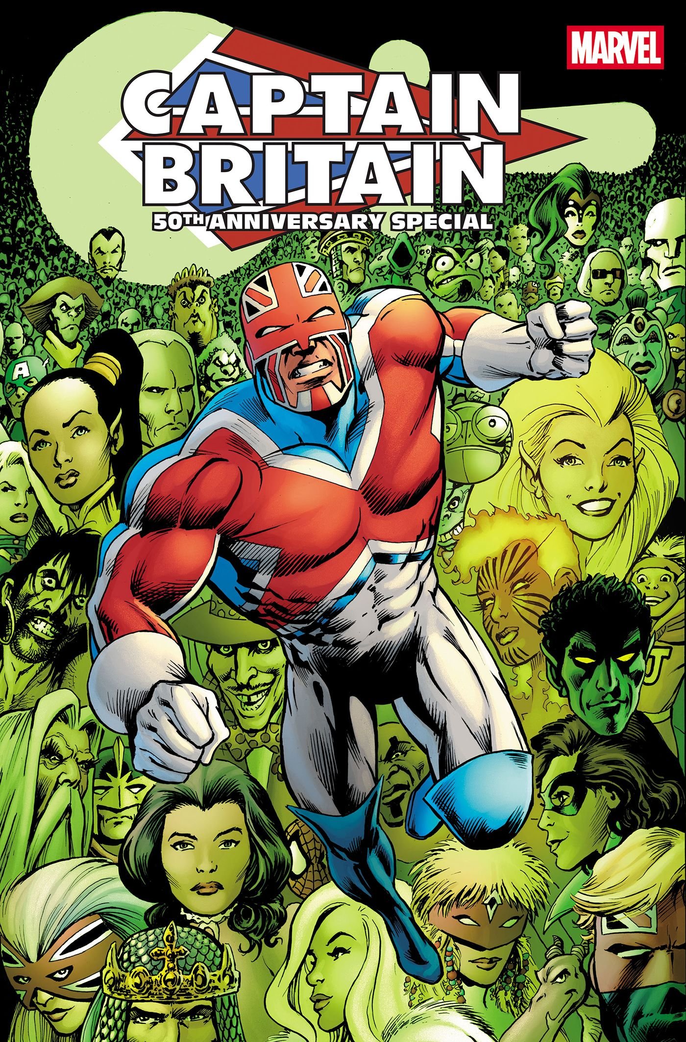 1 captain britain 50th anniversary special #1
