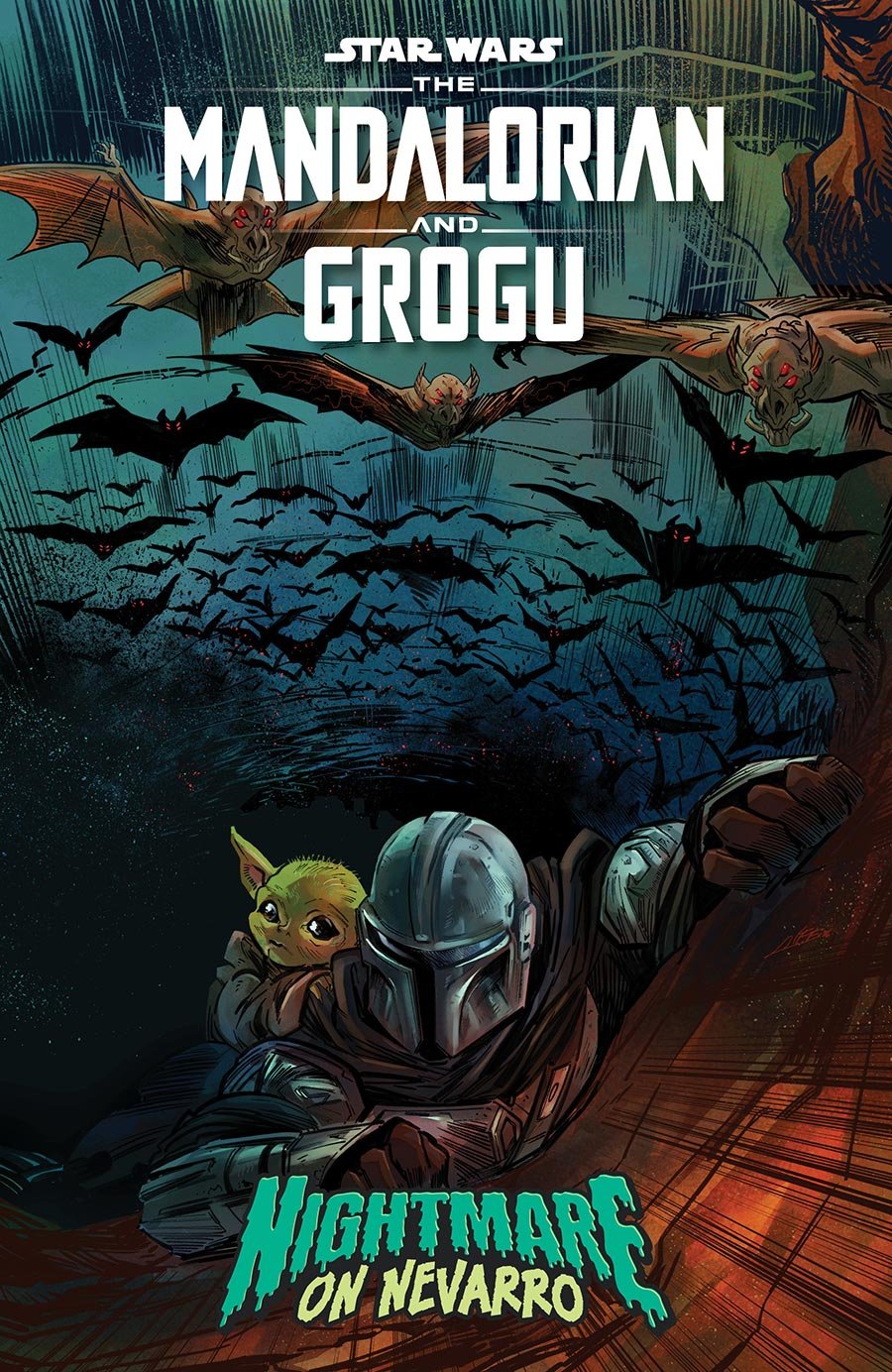 1 star wars the mandalorian and grogu nightmare on nevarro #1 (one shot)