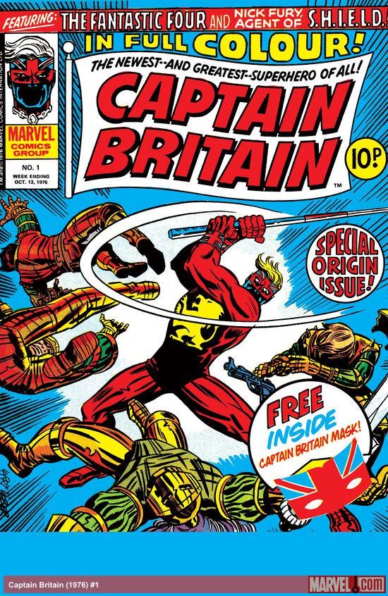 captain britain #1 1976