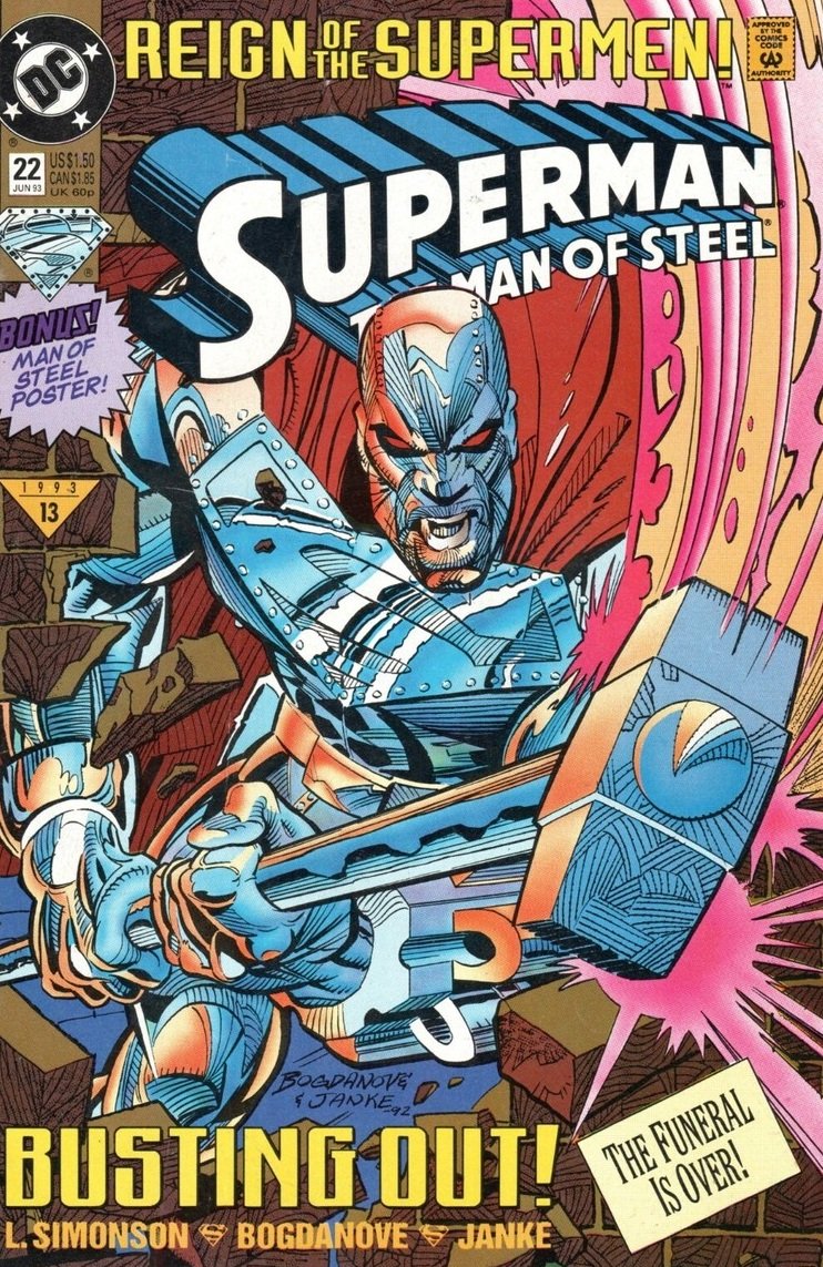 Top 5 New Key Comics 10-7-26 superman the man of steel #22