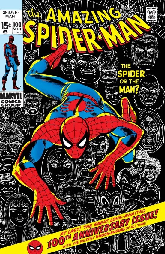 the amazing spider man #100